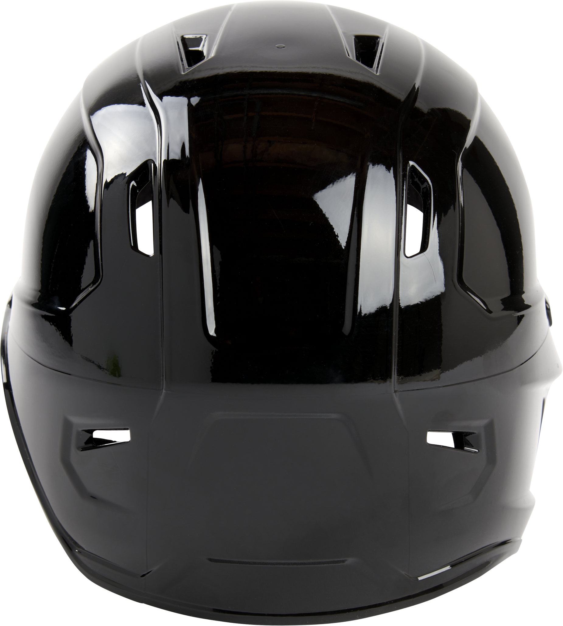 Rawlings Mach Adult Gloss Left Handed Batter Single Ear Batting Helmet - Small - Black