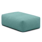 Jaxx Tybee Large Outdoor Ottoman (Ottoman Only) - Sunbrella - Sunbrella Breeze