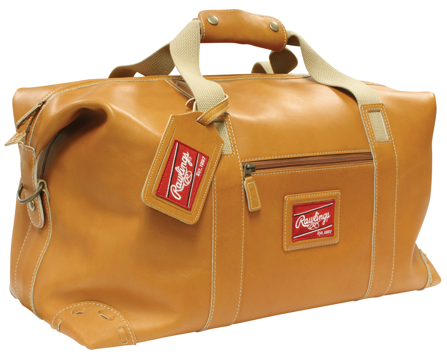 Heart Of The Hide Duffle - 22" X 12" X 11" - Tan