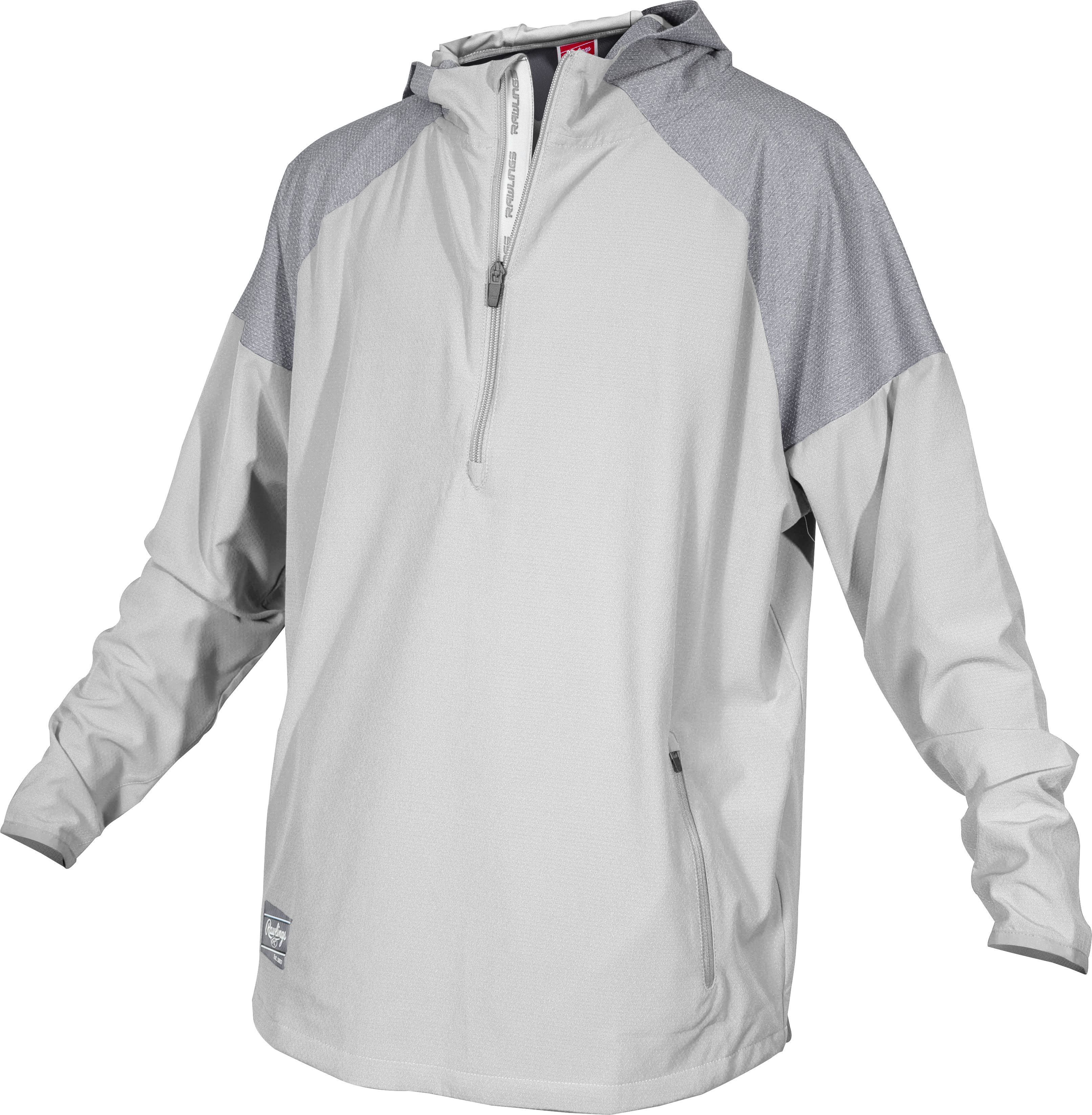 Rawlings Youth Colorsync Long Sleeve Jacket - Small - Blue Gray