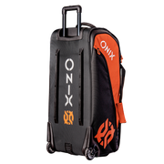 ONIX Pro Team Wheeled Duffel Bag — Orange/Black