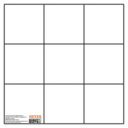 Botley Bot Grid Mat, 9" Squares, 27" x 27"