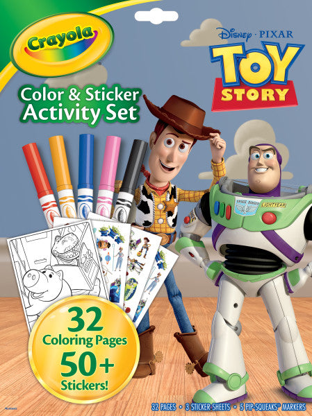 Color & Sticker Activity Set, Toy Story 5