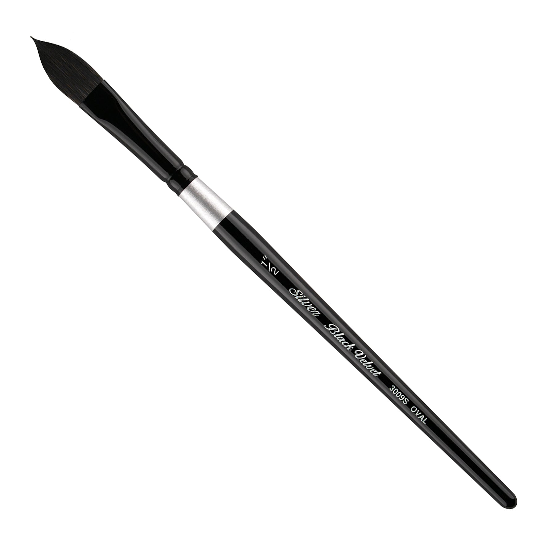 Black Velvet® Brush, Oval Wash, Size 1/2
