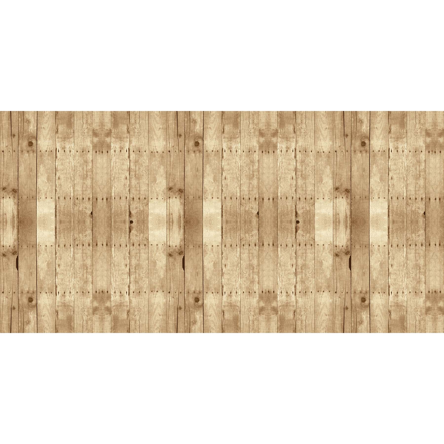 Bulletin Board Art Paper, Weathered Wood, 48" x 12', 4 Rolls
