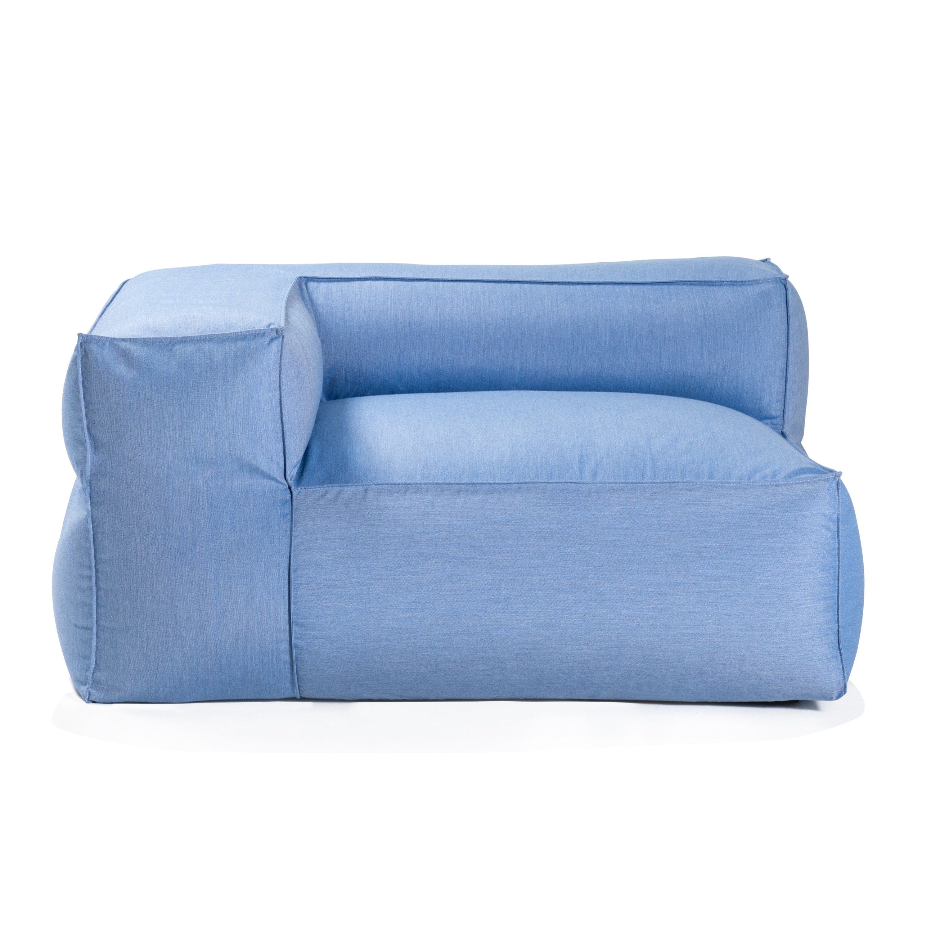 Baya Outdoor Left Corner - Sunbrella, Ash