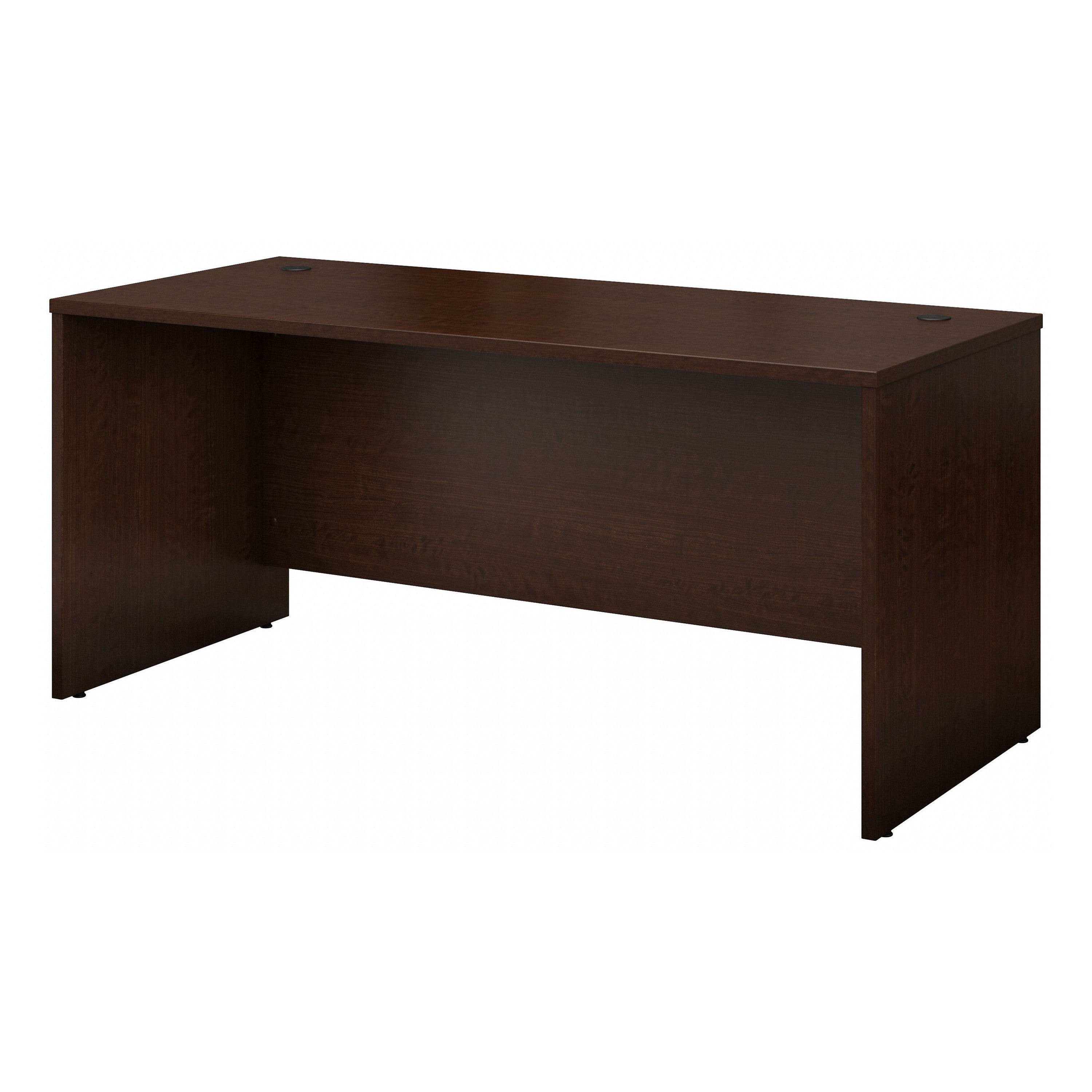 Bush Business Furniture Series C 66W x 30D Office Desk in Mocha Cherry - 65.98" Width x 29.37" Depth x 29.84" Height