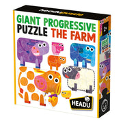 GIANT PROGRESSIVE PUZZLE THE FARM