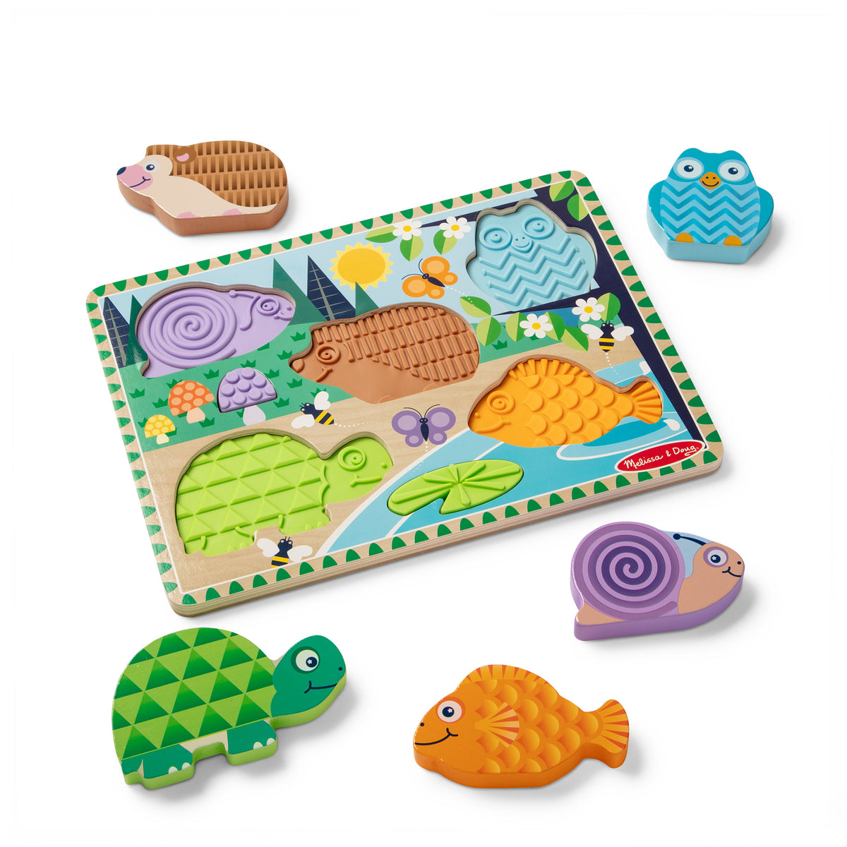 FOREST FRIENDS TOUCH N FEEL PUZZLE