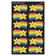 Rainbow Stars Sparkle Stickers®, Pack of 24