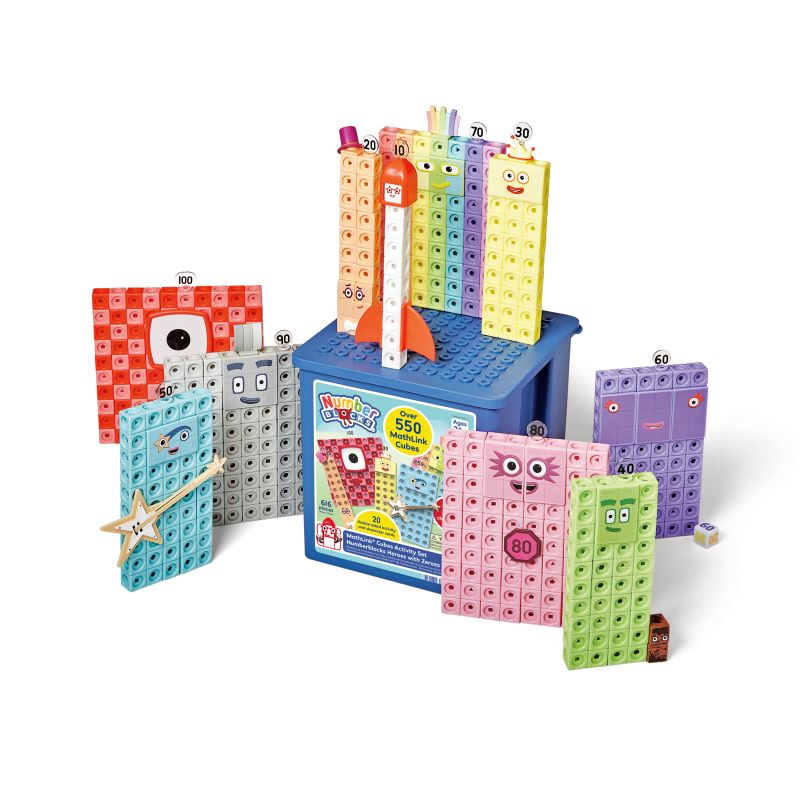 MathLink® Cubes Activity Set Numberblocks® Heroes w/ Zeroes