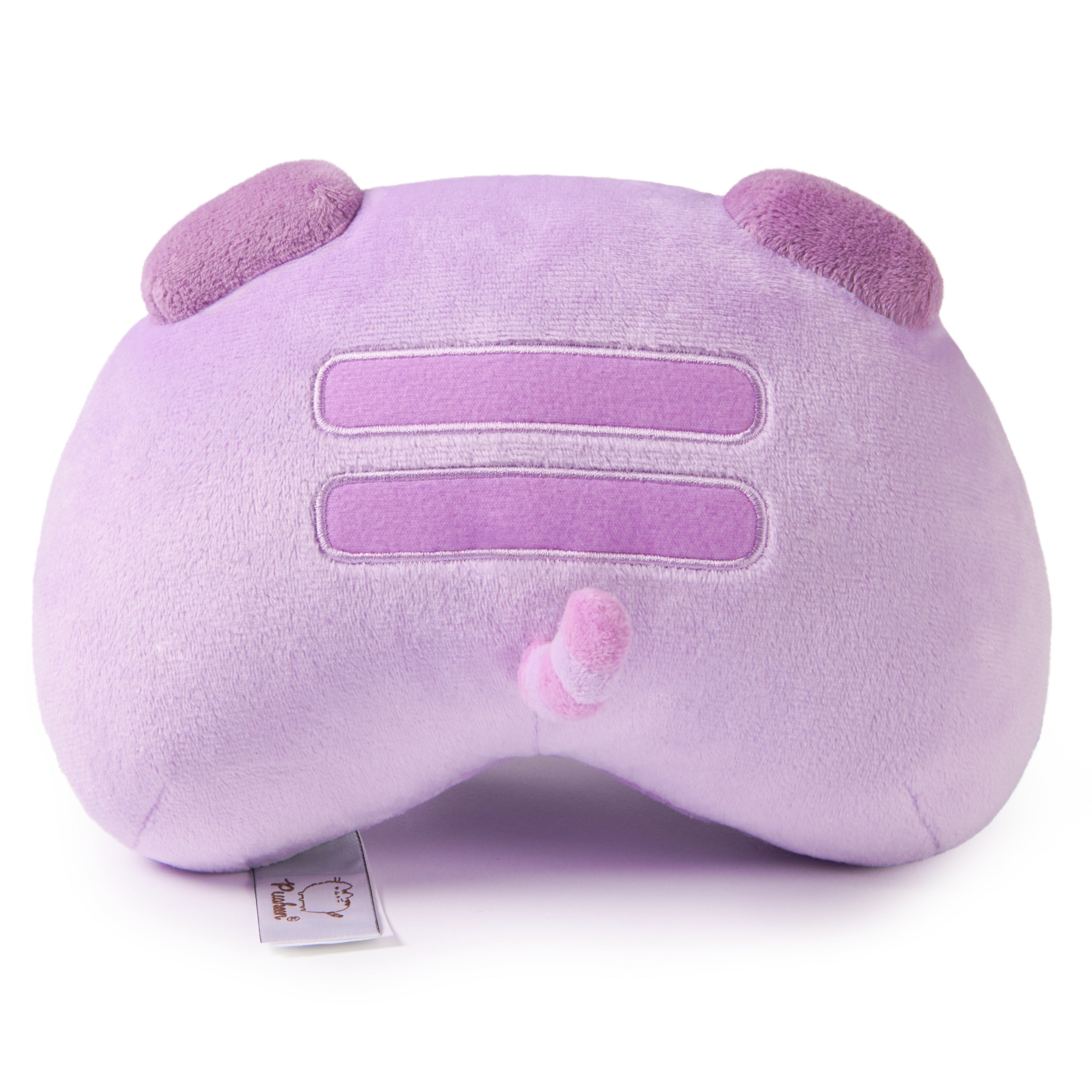 GUND Pusheen Gaming Controller Plush, Squishy Toy, Collectible Plush Toy, Gaming Décor, Stuffed Animal for Ages 8 and Up, Purple, 7”