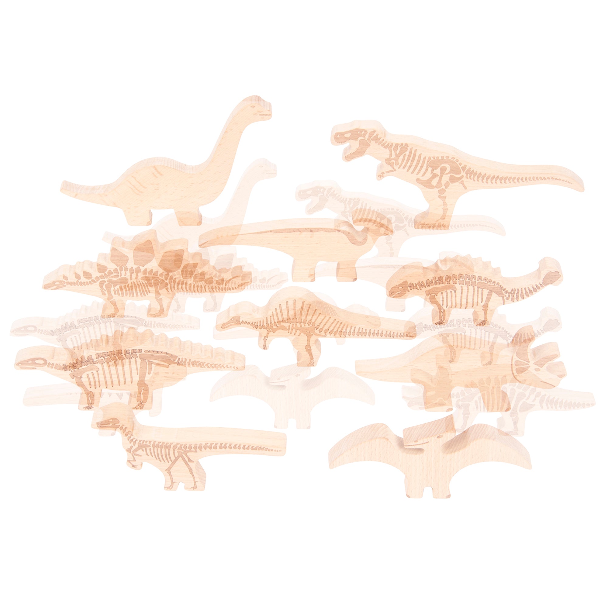 Dinosaur Wooden Blocks