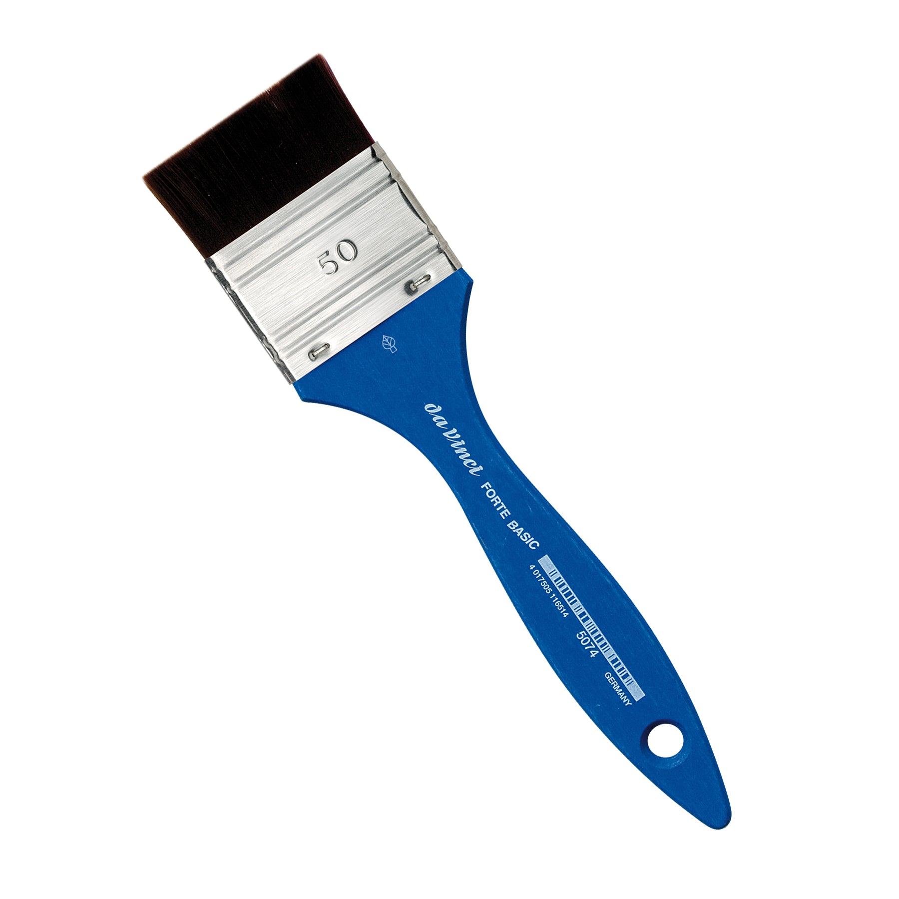 FORTE BASIC Mottler Brush, Synthetic, Acrylic, Flat, Series 5074, Size 50