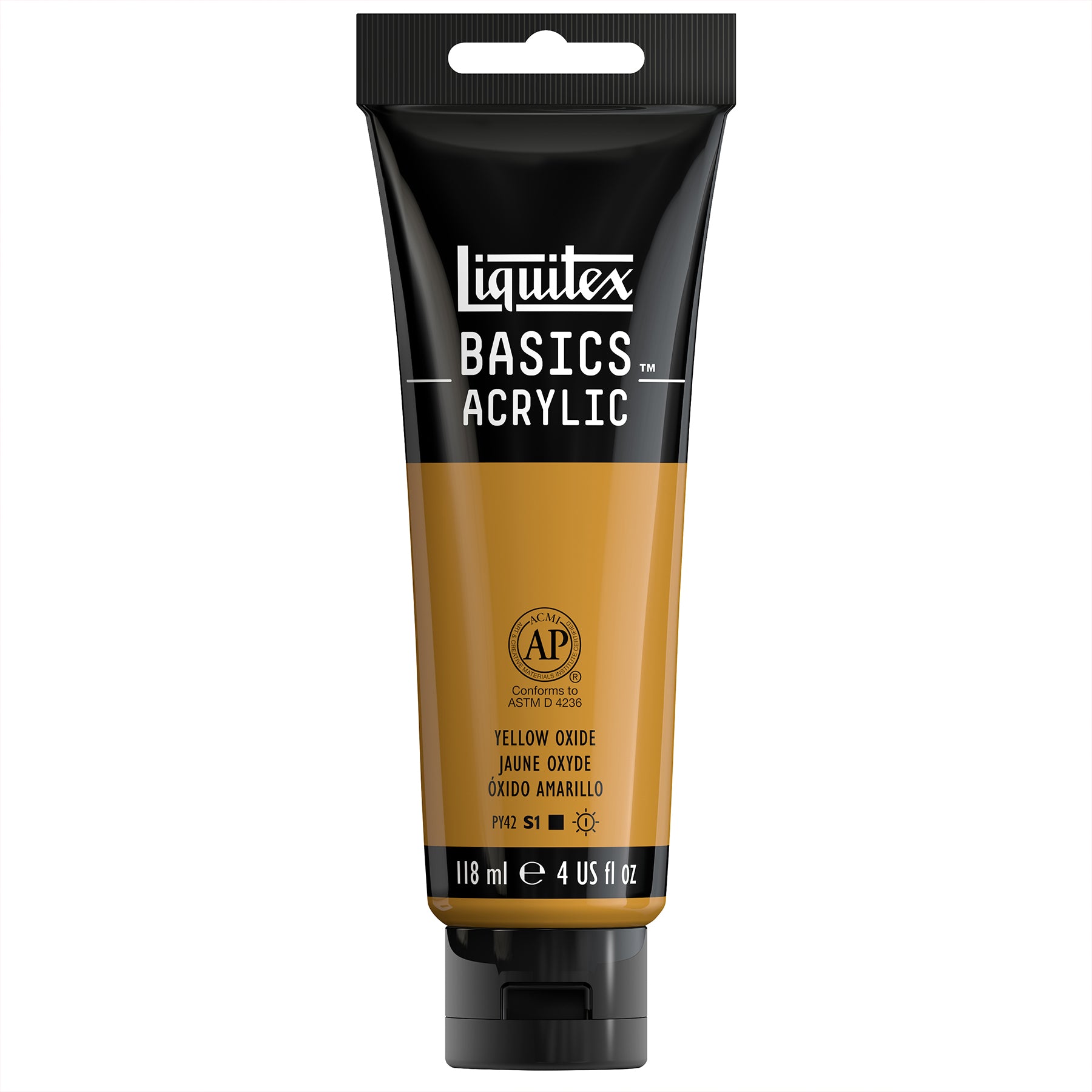 LQ BASICS 118ml tube - Yellow Oxide