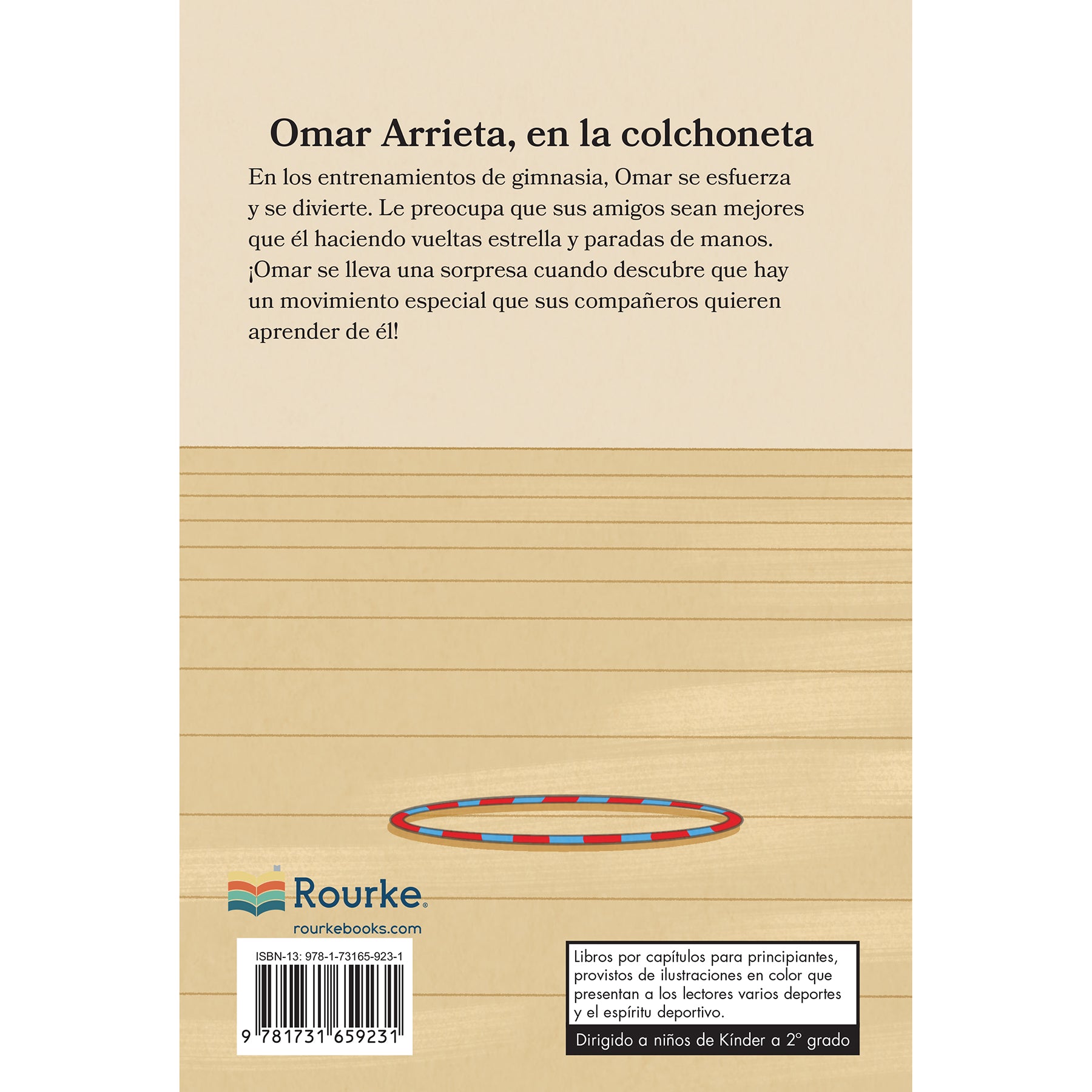 Omar Arrieta, en la colchoneta