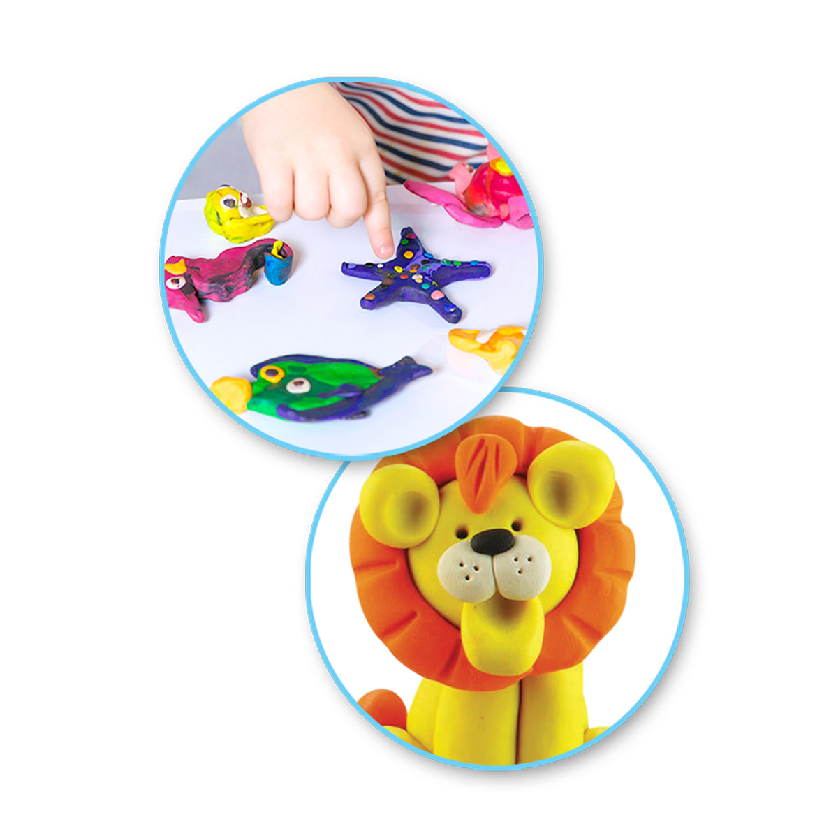 KRAFTY KIDS 4OZ CLAYDOUGH 4PK