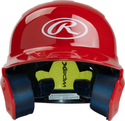 Rawlings Mach Gloss Junior Baseball Helmet - Scarlet