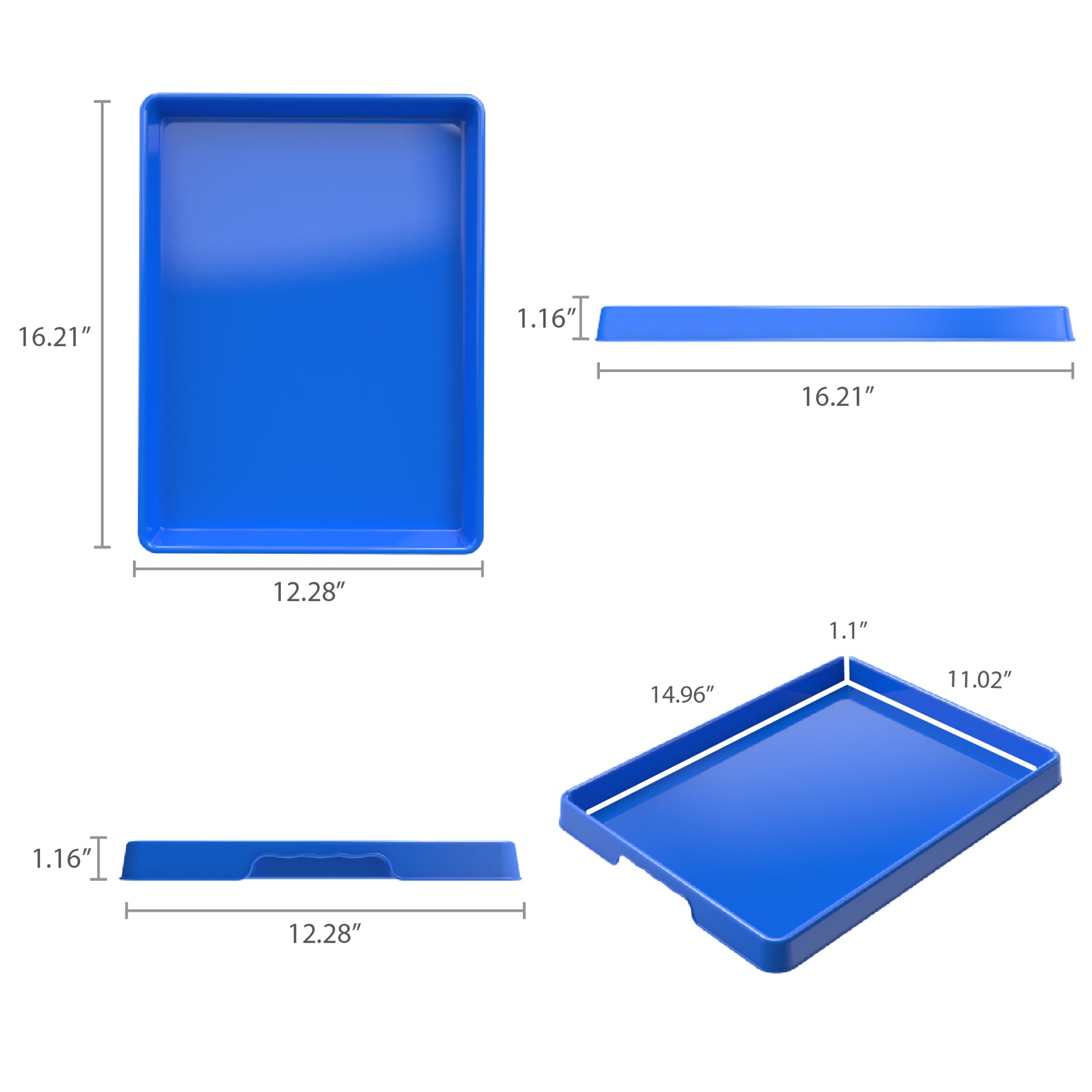 Large Art & Sorting Tray, Assorted Colors, Each