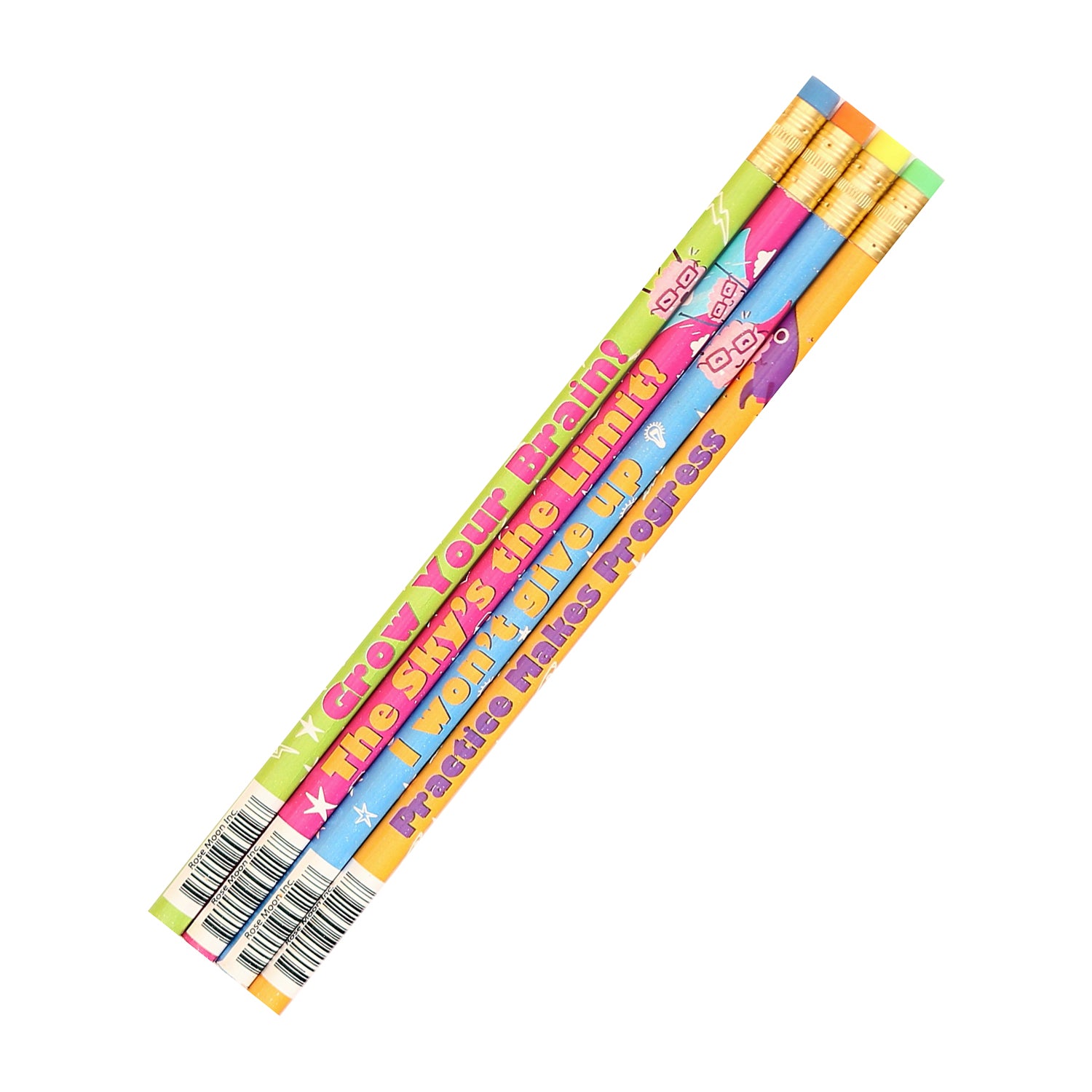 Growth Mindset Pencil Assortment, 144 Pencils