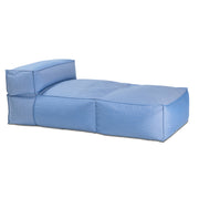 Baya Outdoor Chaise - Luxurious Chaise Sun Lounger for Poolside or Hospitality, Ocean Blue
