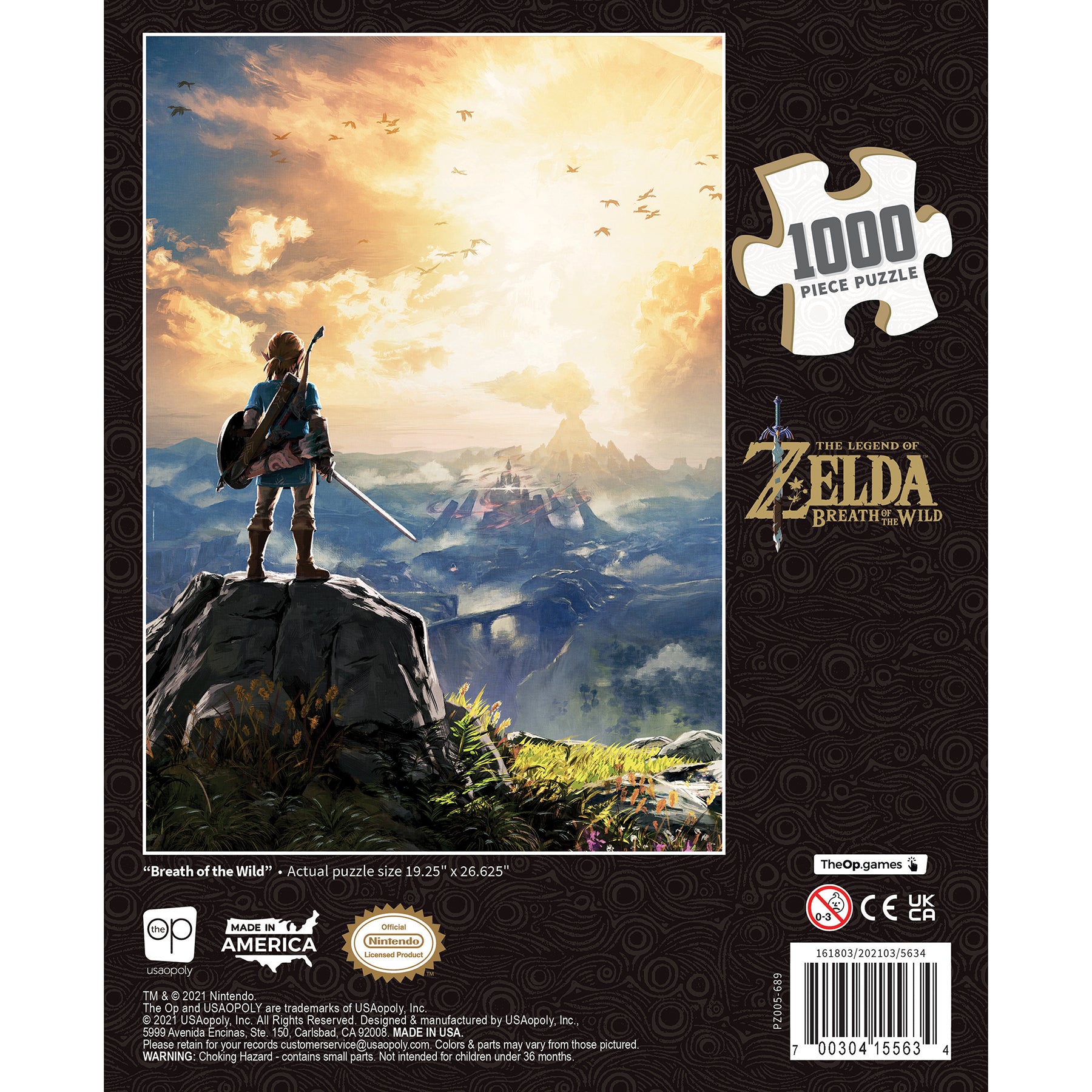 The Legend of Zelda™ Breath of the Wild Puzzle, 1000 Pieces