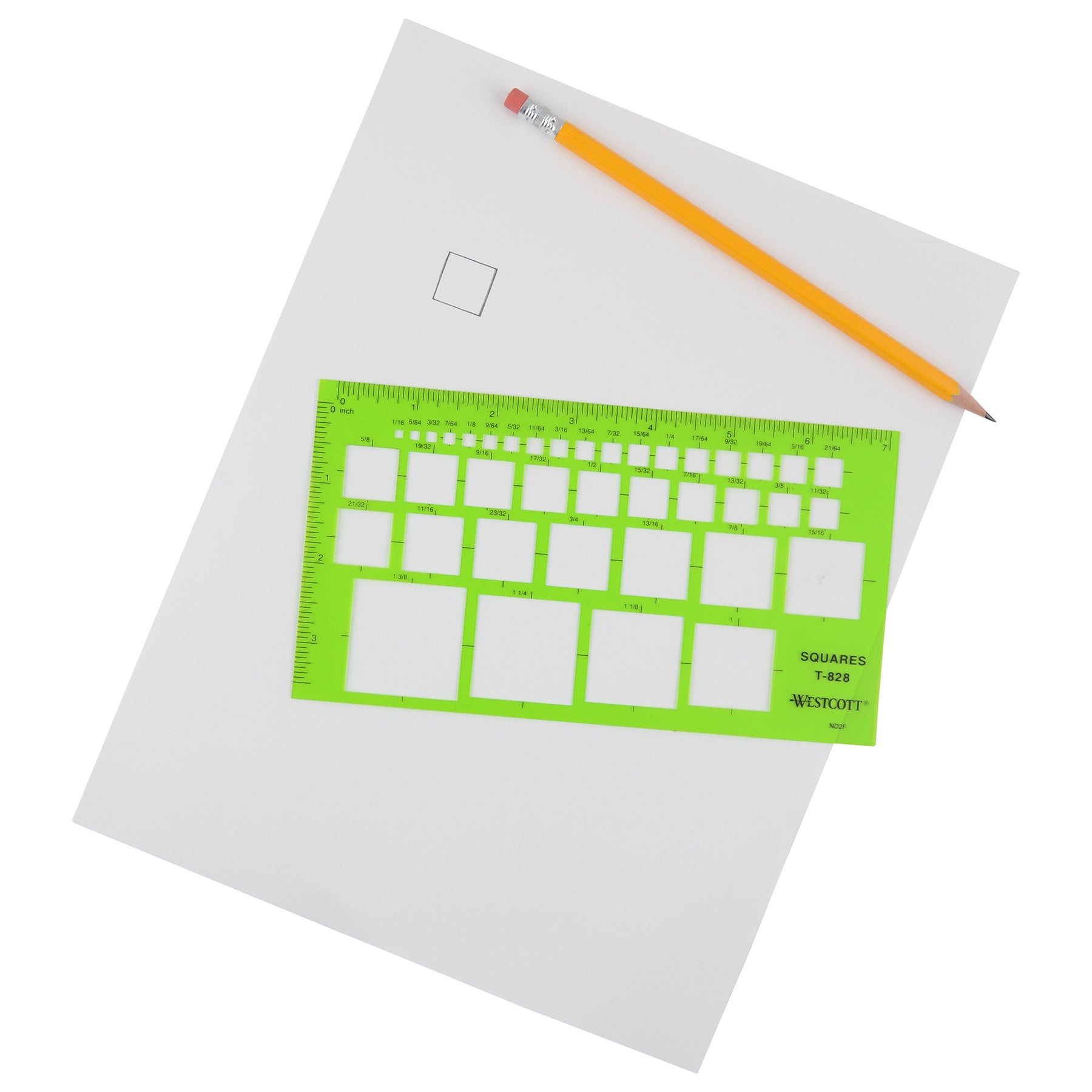 Technical Squares Drawing & Drafting Template