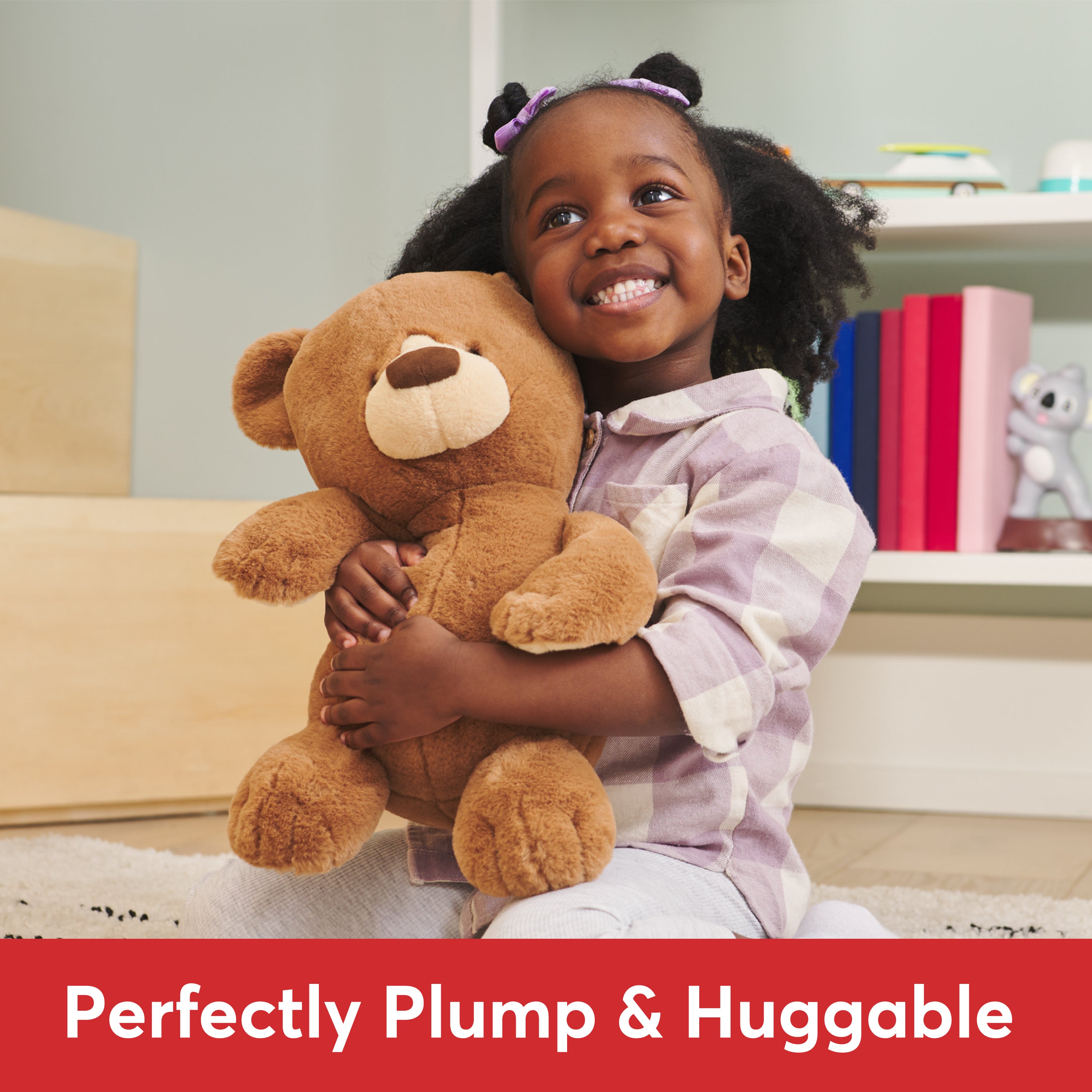 GUND Knox Teddy Bear, Premium Stuffed Animal for Ages 1 and Up, Brown/Cream, 12”