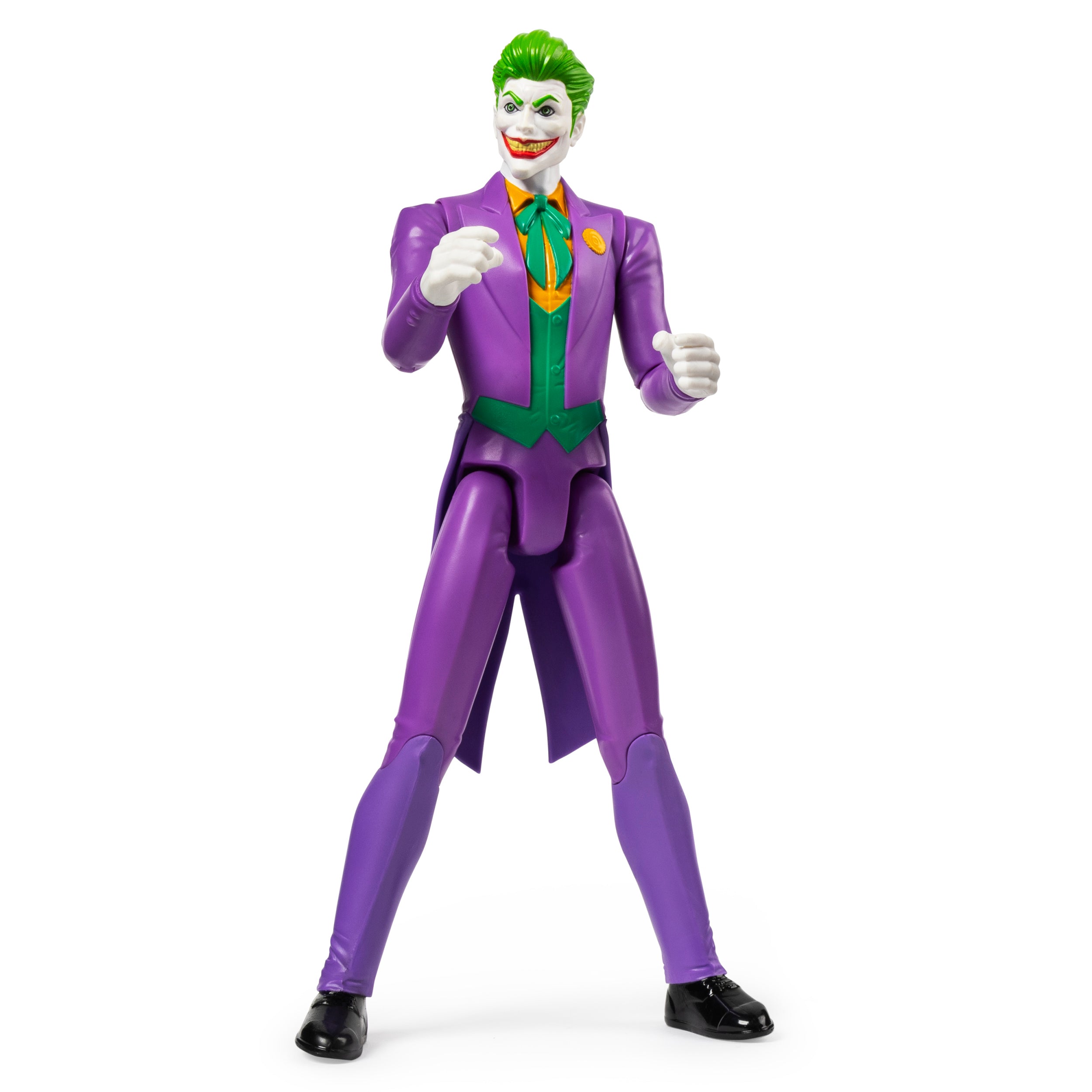 DC Comics, 12-inch The Joker Action Figure, Kids Toys for Boys and Girls Ages 3 and Up