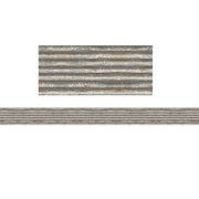 Corrugated Metal Straight Border Trim