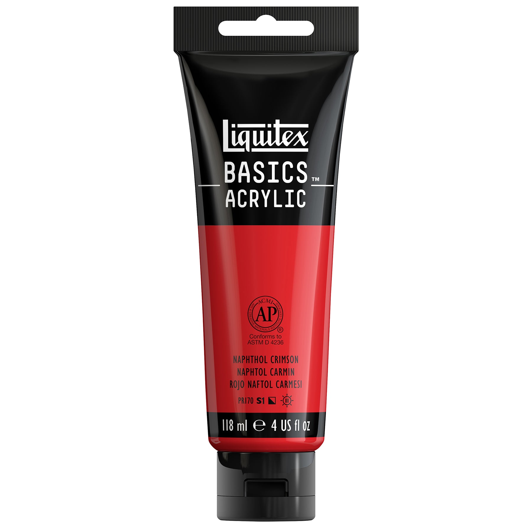 LQ BASICS 118ml tube - Naphthol Crimson