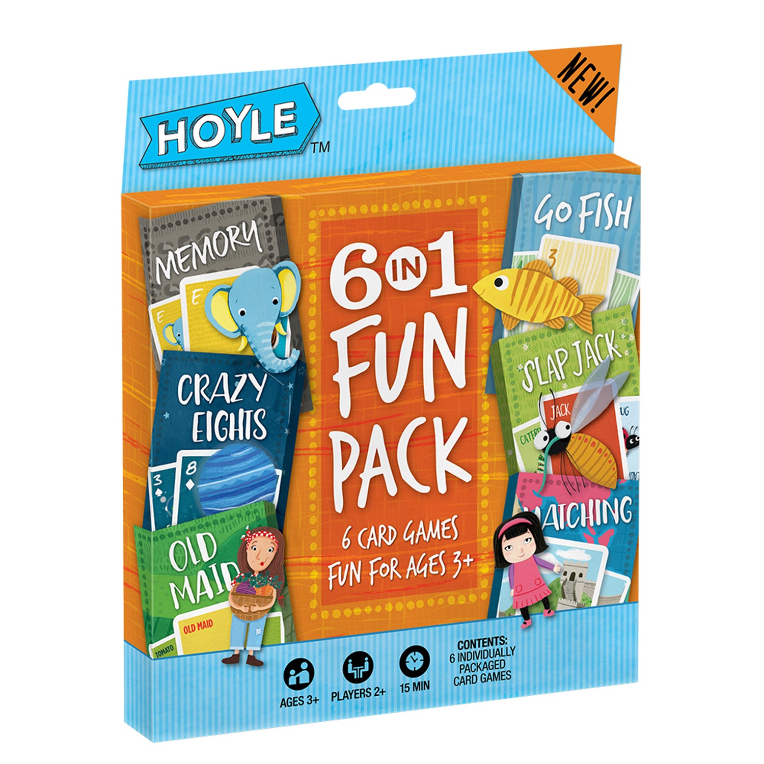 6 in 1 Fun Pack Classic Children's Games