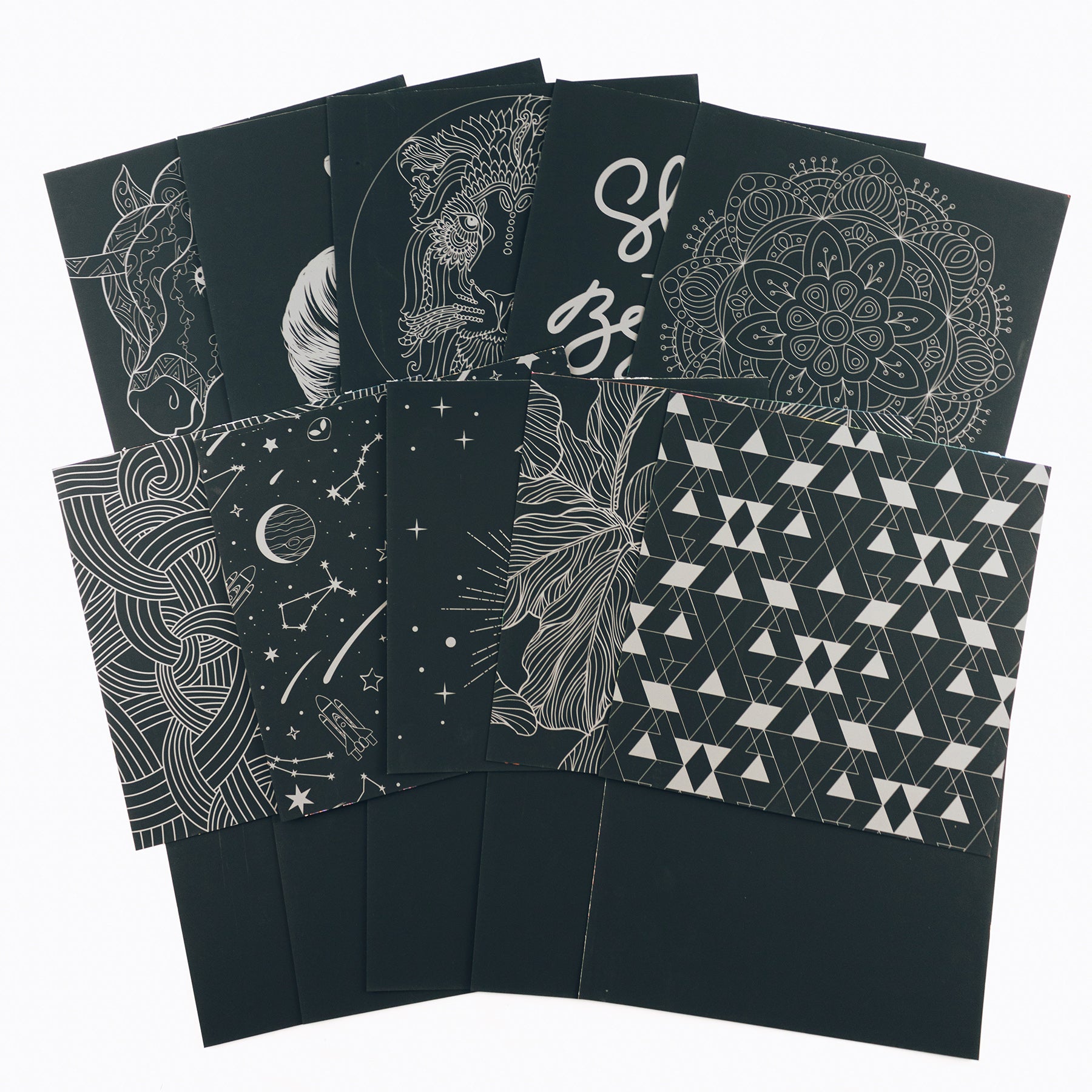 Ultimate Scratch Art Combo Kit, 41 Pieces