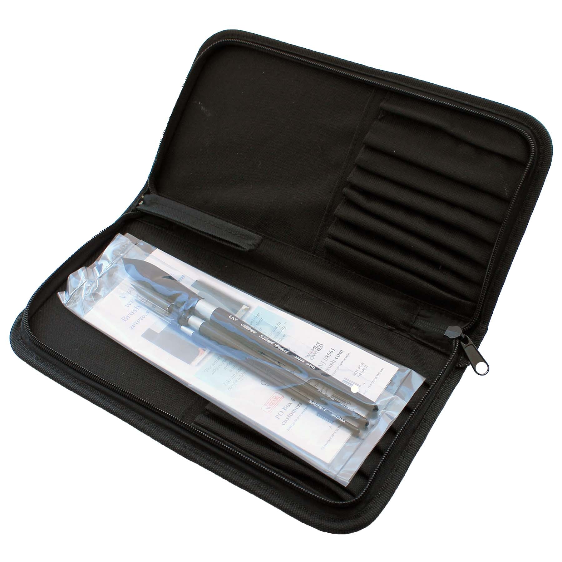 Black Velvet® 4-Piece Brush Set with Case