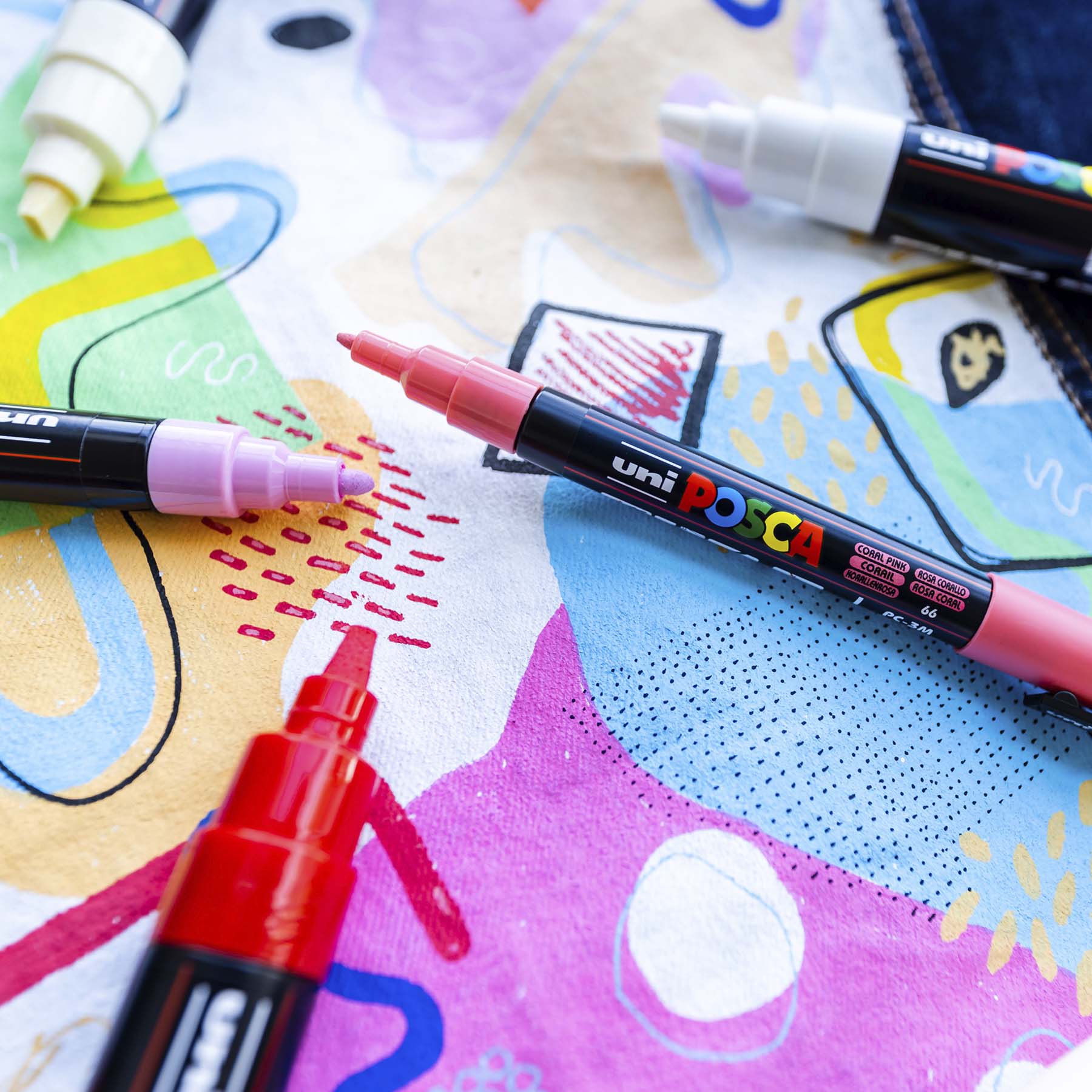 uni® POSCA PC-17K Water-Based Paint Markers, Extra Broad Tip (15mm), Gold