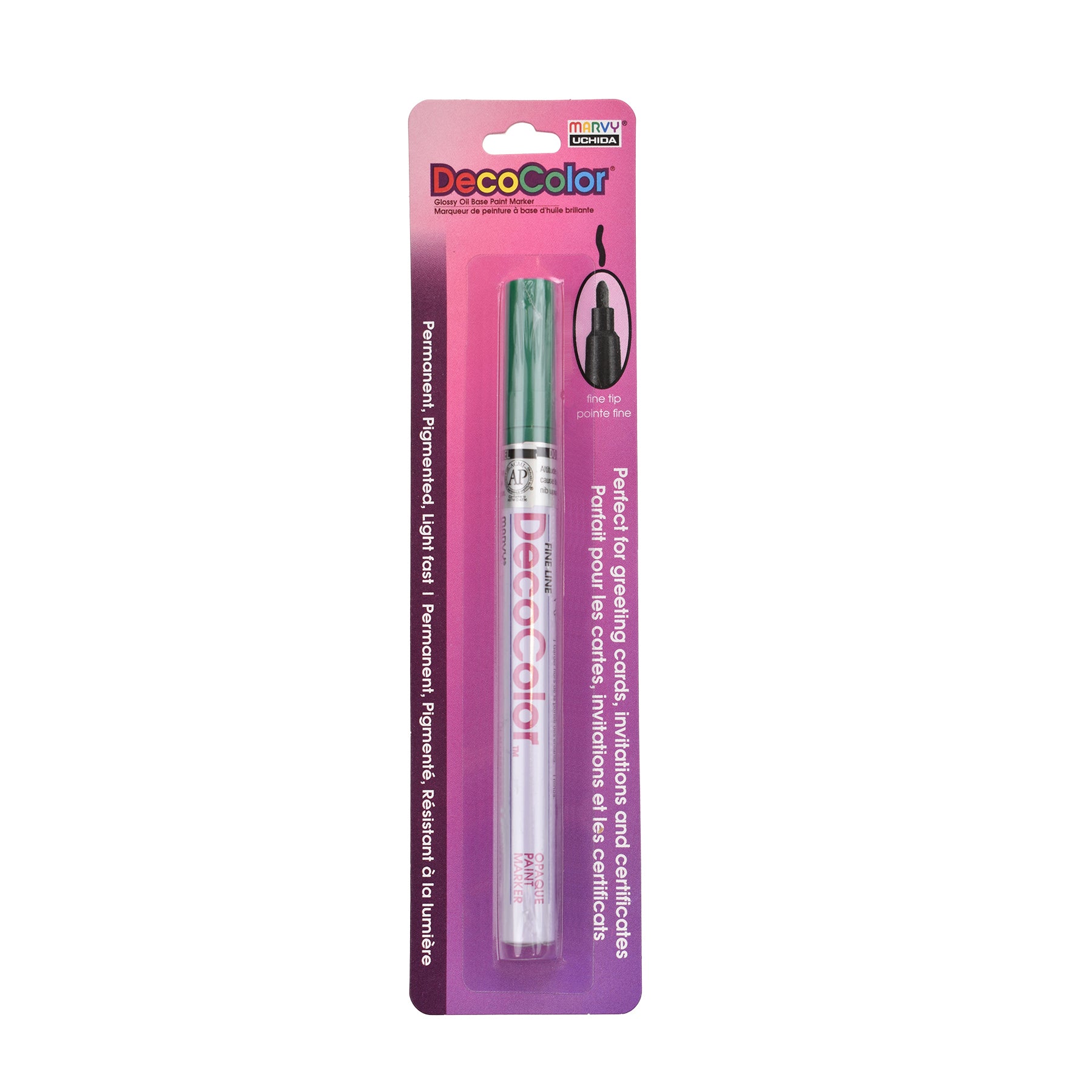 DecoColor® Paint Marker, Fine, 200-S, Green #4
