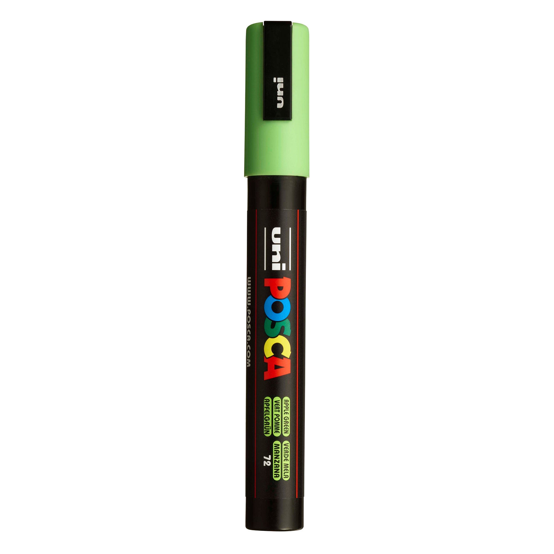 uni® POSCA PC-5M Water-Based Paint Markers, Reversible Medium Tip (1.8-2.5mm), Apple Green