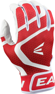 Easton Youth Mav Gt Batting Gloves - Small - White/Red