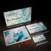 Bockingford Watercolor Pad, Cold Pressed, Glue Binding, 140lb/300gsm, 12 Sheet, 7x10 inch, 1 Count