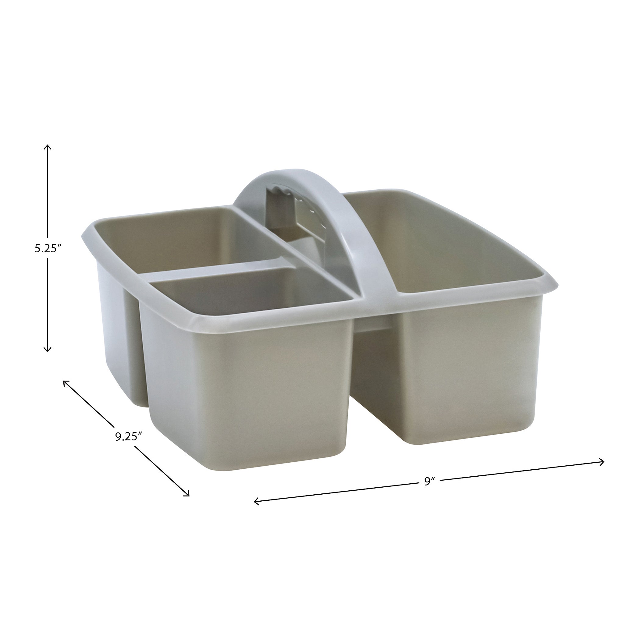 Gray Plastic Storage Caddy