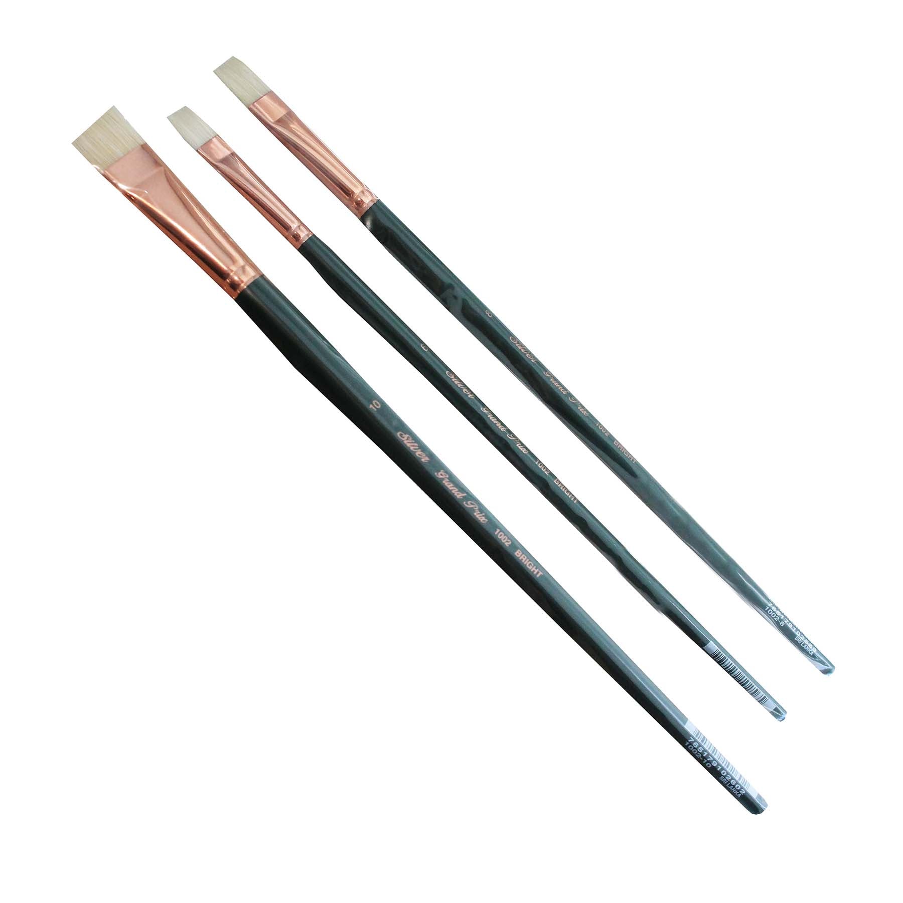 Grand Prix Large Brights, 3 Brushes