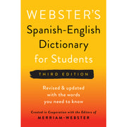 Webster's Spanish-English Dictionary for Students, Third Edition