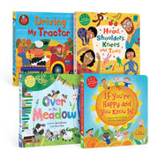 PreK Singalongs Board Book Bundle (Lap Singalongs), Set of 4