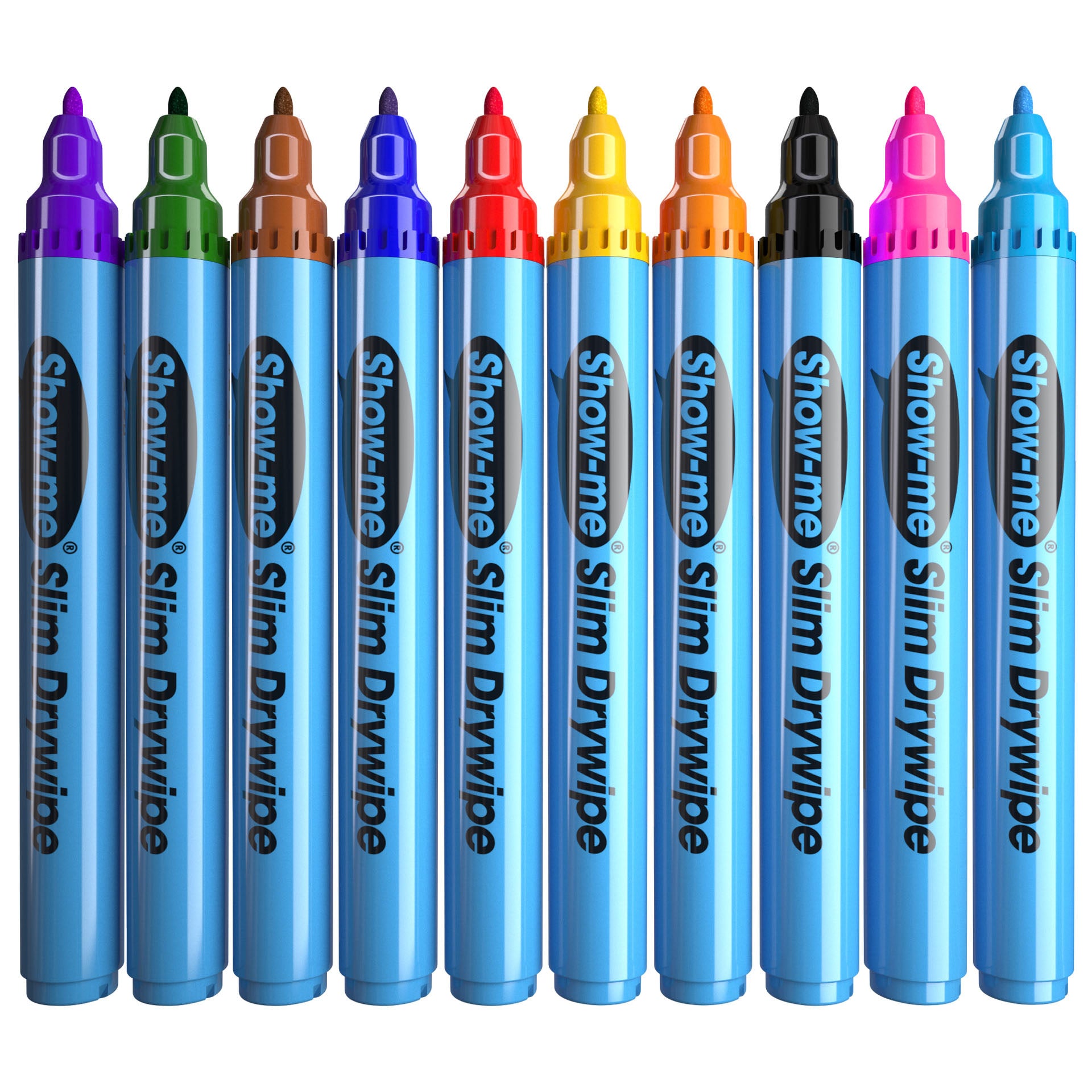 Classpack of 35 x Picture Story 8" x 12" Lapboards, with Pens, Erasers, Cleaner