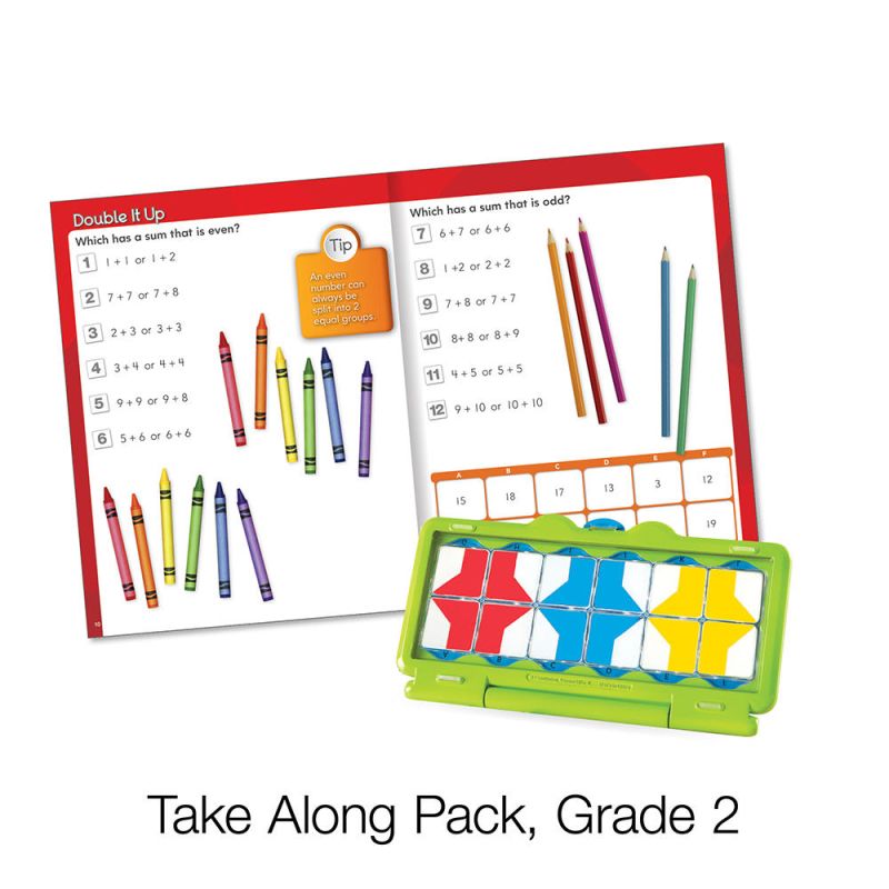 VersaTiles Math Take Along Pack, Gr. 2