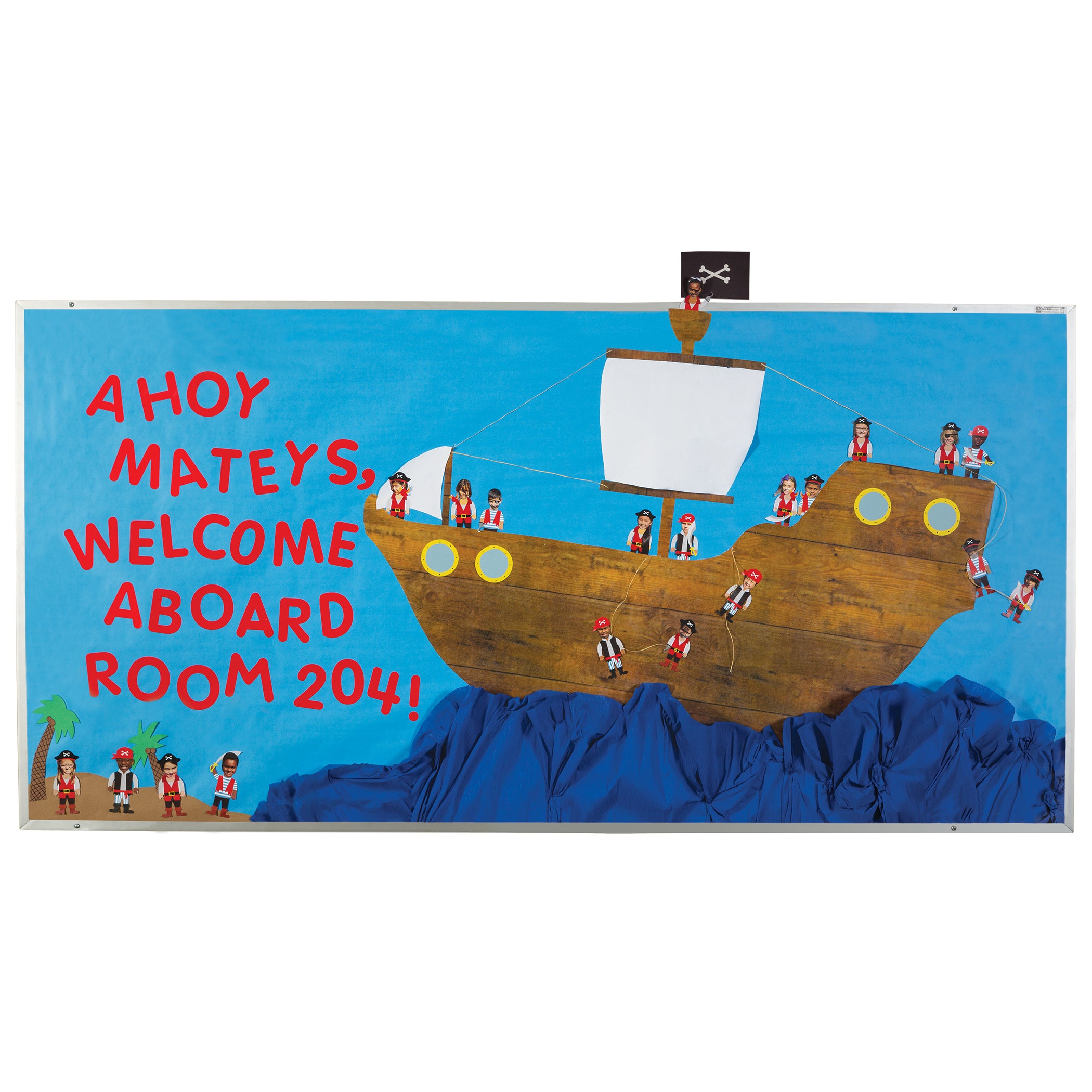 Bulletin Board Art Paper, Shiplap, 48" x 50', 1 Roll