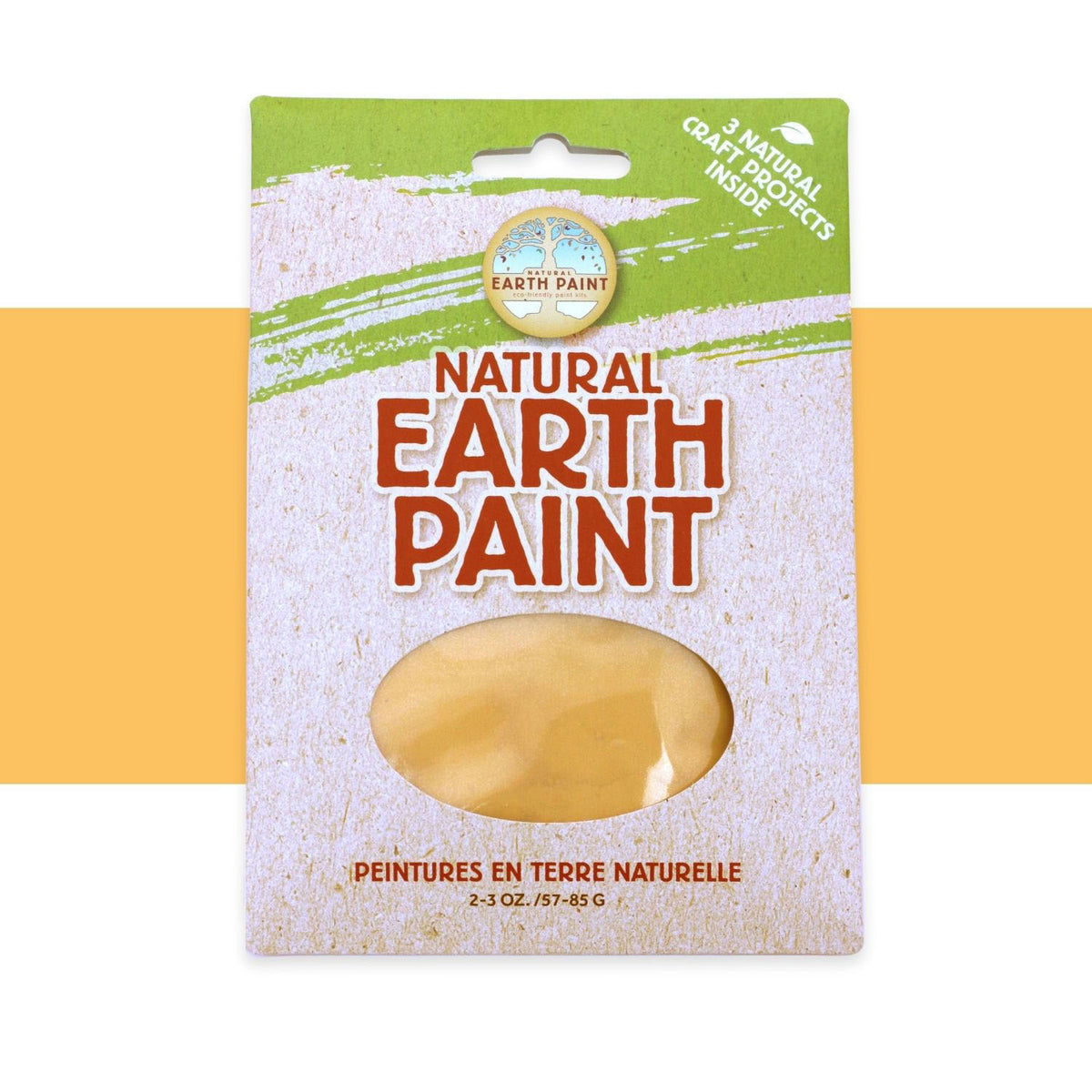 (2 EA) NATURAL EARTH PAINT 3OZ YLW