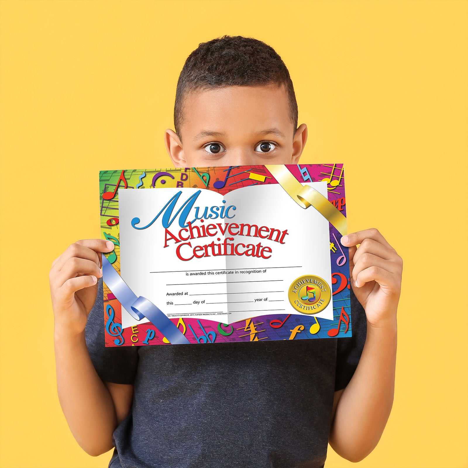 Music Achievement Certificate, 8.5" x 11", Pack of 30