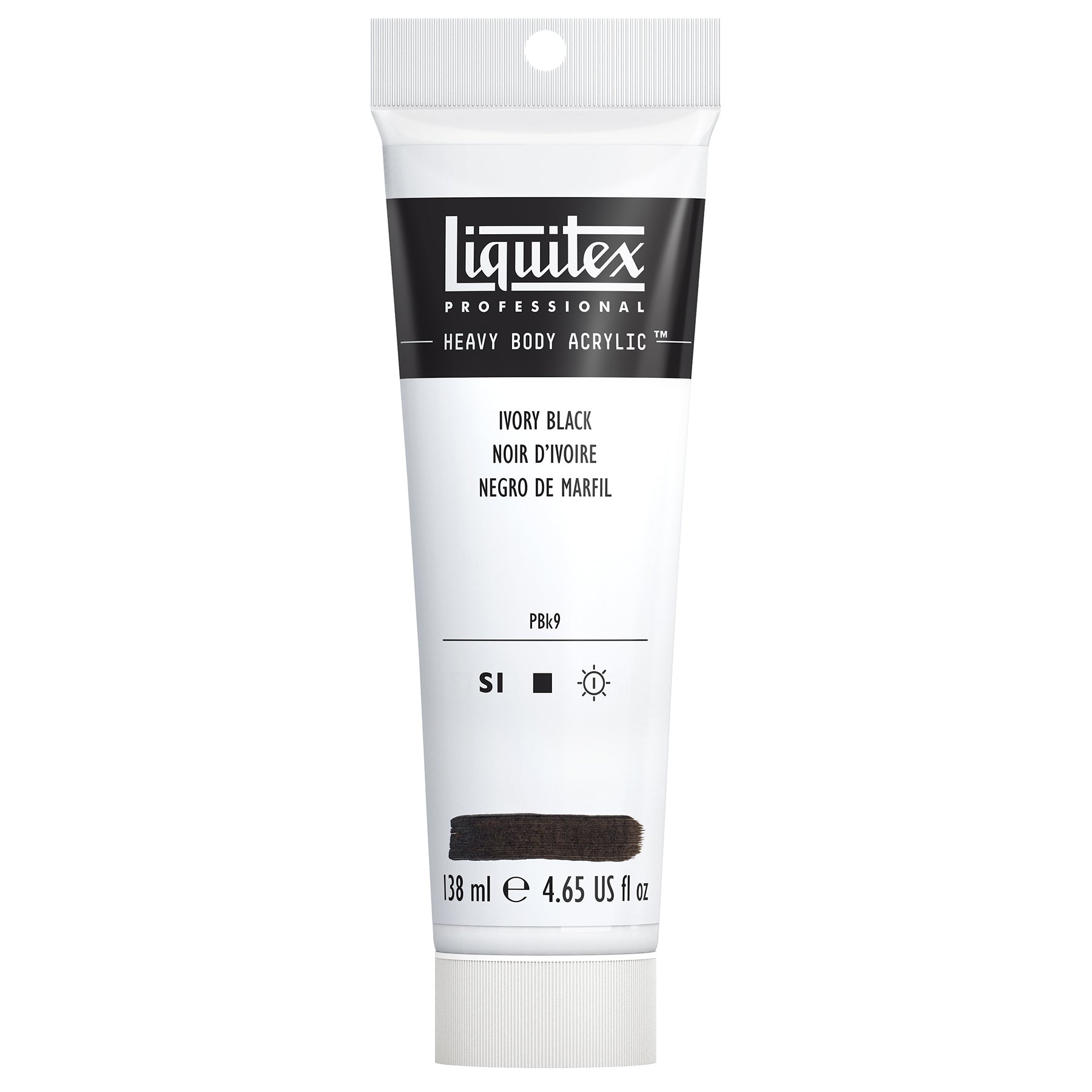 HB 138ml tube - Ivory Black
