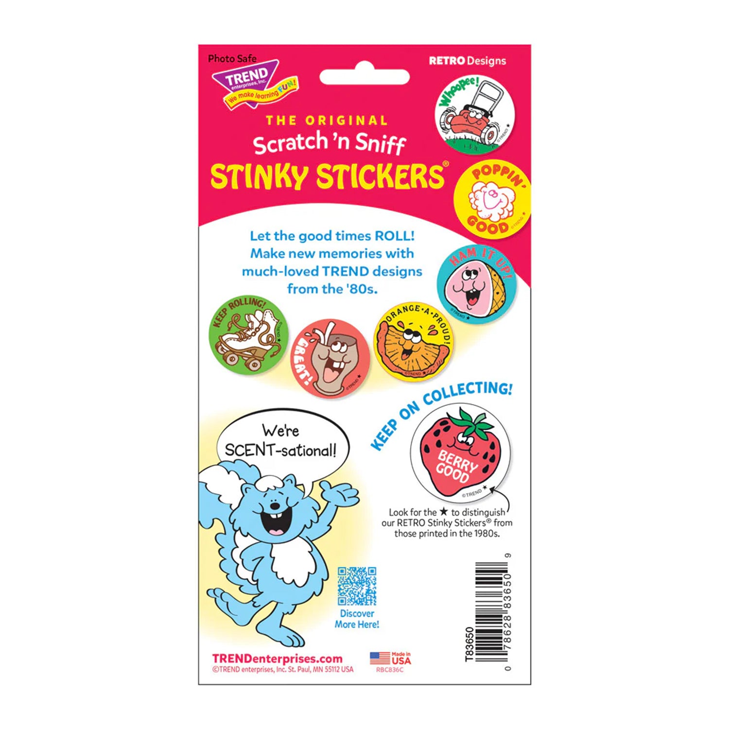 Appealing!/ Banana Scent Stickers, 24 ct.